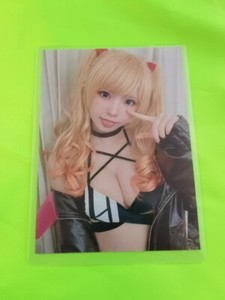 Enako Photo card Japanese cosplayer women Anime Swimsuit Bunny girl Lingerie 37
