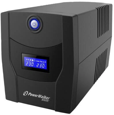 PowerWalker Basic VI 1500 STL Line Interactive UPS, 1.5kVA / 900W - POWERWALKER - Image 1 of 2