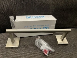 Toallero de mano Moen BP1886BN Trivia 9", baño - caja abierta de níquel cepillado - Imagen 1 de 3