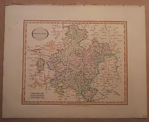 JOHN CARY MAP OF FRANCONIA 1813 FROM HIS New Elementary Atlas - Picture 1 of 1