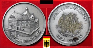 LEICHTATHLETIK MEDAILLE DLV WLV WÜRTTEMBERG MEISTERSCHAFTEN J SINDELFINGEN 1957 - Picture 1 of 1