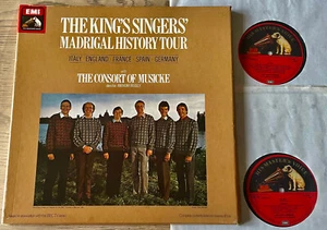 HMV SLS 1078393 THE KING'S SINGERS MADRIGAL HISTORY TOUR 2-LP (1984) EX++ BBC TV - Bild 1 von 4