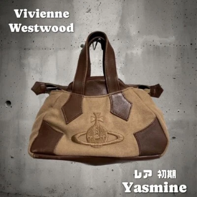Vivienne Westwood редкая 90-х Yasmine сумка ранней модели шар коричневый винтажный Японии б/у - Изображение 1 из 4