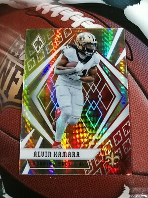 ALVIN KAMARA 2020 Phoenix Fanatics Exclusive Fire Burst Prizm NEW ORLEANS SAINTS - Image 1 of 2