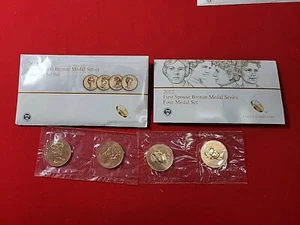 2012 First Spouse Bronze Medal Series Four Medal Set U.S. Mint Uncirculated - Picture 1 of 3