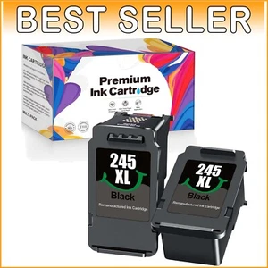 High Yield 245XL Black Ink Cartridges Combo Pack for Canon Printers - 500 Pages - Picture 1 of 8