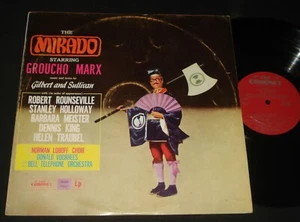 THE MIKADO STARRING GROUCHO MARX AUSSIE CORONET LP - Picture 1 of 2