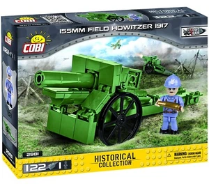Cobi 2981 155 mm Field Howitzer 1917 USADO EN PERFECTO ESTADO - Imagen 1 de 2