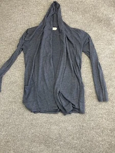 Velvet by Graham & Spencer Cardigan Women's Small Blue Open Front Long Sleeve - Picture 1 of 8