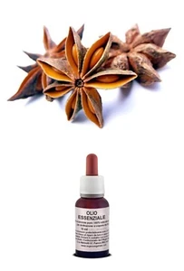 OLIO Essenziale Puro ANICE STELLATO Naturale Alimentare/ Cosmetico AROMATERAPIA - Foto 1 di 1