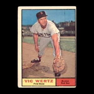 Vic Wertz 1961 Topps Boston Red Sox #340 Vintage Set Filler! - Picture 1 of 2