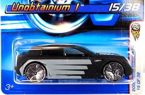2006 1:64 Hot Wheels First Editions 15/38 Unobtanium I matt black #015 - Bild 1 von 8