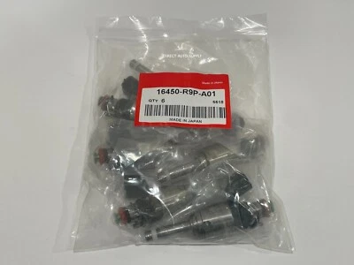 6X NOVOS INJETORES DE COMBUSTÍVEL OEM 16450-R9P-A01 PARA 14-20 MDX RLX 15-20 TLX 3.5L V6 - Imagem 1 de 4