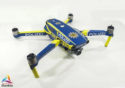 DJI MAVIC 2 PRO/ZOOM- SKIN - POLIZEI * - 3-5 Batterien - Drohne - Bild 1 von 4