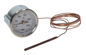 REPAGAS 1440019 METALL ZIFFERBLATT RUND 0-250°C THERMOMETER 52mm DURCHMESSER ARTHERMO - Bild 1 von 9