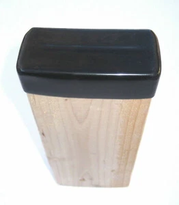 4 PK - 2x4 tappo estremità legno coprigambe protezione pavimento portaborchie legno gomma - Foto 1 di 3