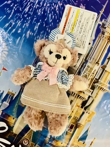 Duffy Bear Tokyo Disney Sea Shellie May Hide & Seek Plush Mascot Pin US SELLER - Picture 1 of 1