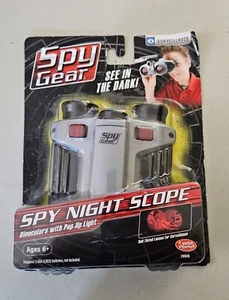 SPY GEAR Spy Night Scope Binoculars w/Pop-up Light by Wild Planet 2007 - Picture 1 of 2
