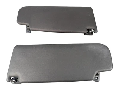 2002-04 Volkswagen Golf GTI Jetta Black Sun Visors 3B0857551S 3B0857552S *faded - Image 1 of 4