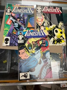 PUNISHER 1-3 SERIE EN CURSO 1987 ALTO GRADO EDAD DE BRONCE MARVEL COMICS - Imagen 1 de 7