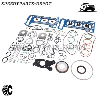 For Audi S4 S5 B9 A6 Q7 Porsche EA839 2.9 3.0 Overhaul Rebuild Gaskets Seals Kit - Image 1 of 4