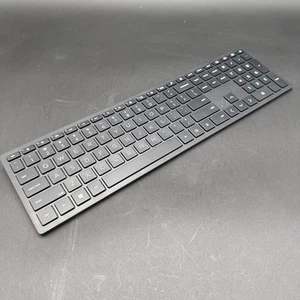 HP TPC-L001K Black Standard QWERTY Wireless Slim Keyboard No USB Receiver - Picture 1 of 4