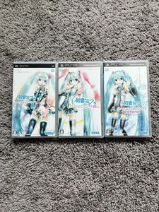 Hatsune Miku Project Diva 1st 2nd Expend Playstation PSP Japan import US Seller - Picture 1 of 4