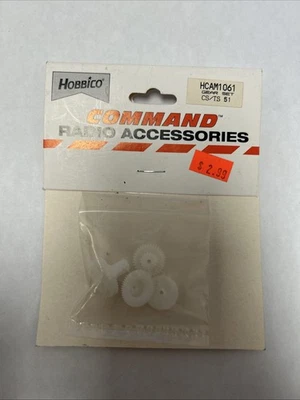 SERVO GEAR SET CS/TS 51 RC Model Airplane Command Radio Acc Hobbico HCAM1061 - Image 1 of 2