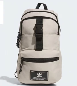 Adidas Utility 3.0 Sling Bag Beige Unisex Shoulder Bag Crossbody IQ5498  - Picture 1 of 7