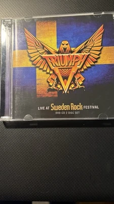 Triumph CD/DVD 2 Disc Set Live At Sweden Rock Festival Top - Bild 1 von 2