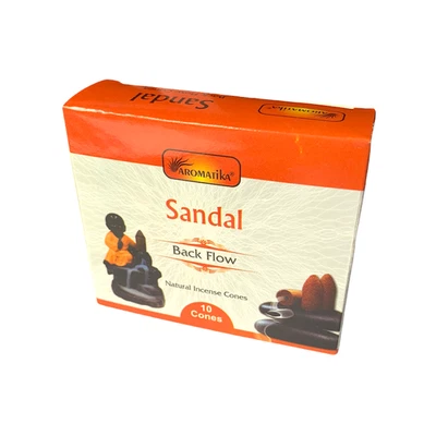 AROMATIKA Cônes Encens Santal Reflux