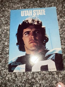 11/20/1976 Utah State vs Pacific Football Program Paul Tippets Cover - Picture 1 of 8