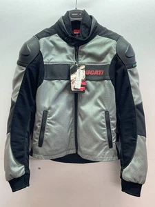 Giubbotto da Moto Vintage Dainese Ducati Hi-Tech Tex Argento Nero TG. 54 3 - Imagen 1 de 6