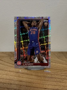 2025-26 Topps Basketball - Chaz Lanier Checker Foil Rookie RC #238 Pistons - Bild 1 von 2