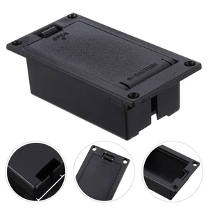 2 PCS 9V Pickup Battery Box Guitar and Bass Active Battery Compartment - Picture 1 of 12