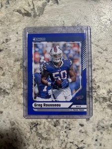 2024 Donruss Blue Press Proof Greg Rousseau #74 Buffalo Bills - Picture 1 of 2