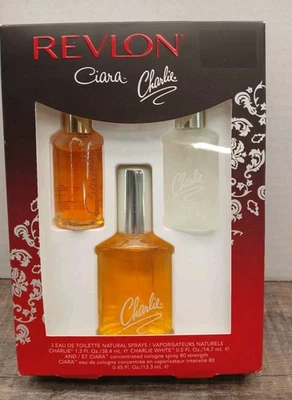 De colección. Charlie, Charlie White & Ciara Por Revlon Spray Colonia (3) JUEGO DE REGALO*NUEVO EN CAJA* Foto 1 de 4