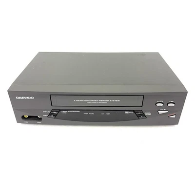Daewoo DV-T5DN VHS Reproductor de VCR Hi-Fi Estéreo 4 Cabezales Video Cassette Grabadora Probado Foto 1 de 4