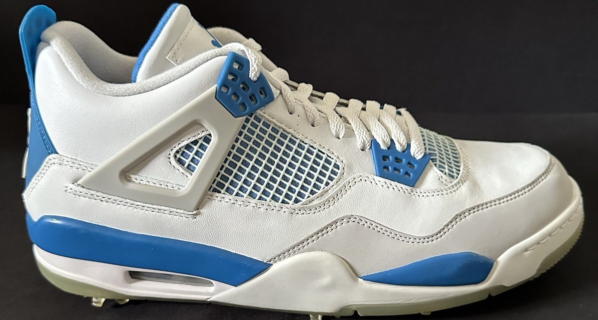 Jordan 4 Golf Military Blue | eBay Jordan 4 Golf Military Blue | eBay