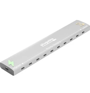 Plugable 10 Port USB C Charging Station 100w - Picture 1 of 8