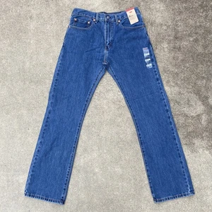 Pantalones de mezclilla para hombre Levi's 517 Bootcut azul medio lavado a la piedra talla: 34X34 nuevos con etiquetas - Imagen 1 de 5