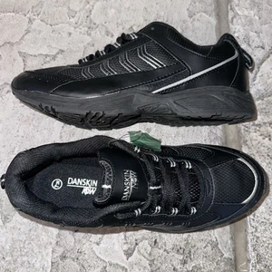 New Danskin Joanie NatureTex 70 Black Walking Shoes Sneakers 7.5 Womens - Picture 1 of 7