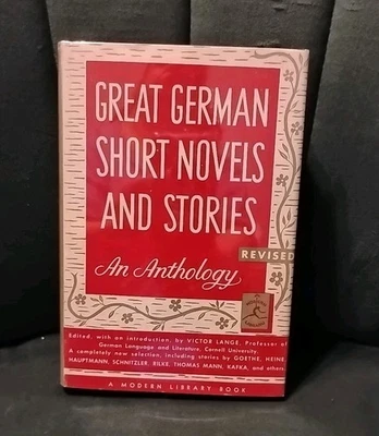 Great German Short Novels And Stories An Anthology Modern Library 1952 HC/DJ - Image 1 of 4