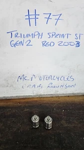 triumph Sprint St 955i bar end weights 1999-2004 - Picture 1 of 1