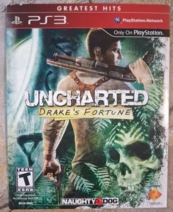 Uncharted Drake's Fortune Sleeve Variant - PlayStation 3 **SEE DESC** - Picture 1 of 4