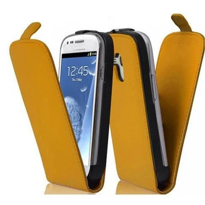 Custodia per Samsung Galaxy S3 MINI Portafoglio Similpelle Flip Libro Cover - Immagine 1 di 4