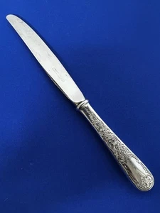 KIRK & SOHN ALTES MARYLAND GRAVIERTES STERLINGSILBER GRIFF SPEISEMESSER 9" KEIN MONO - Bild 1 von 2