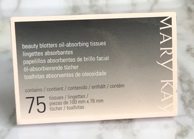 New In Package Mary Kay Beauty Blotters Oil-Absorbing Tissues ~ Fast Ship - Image 1 of 2