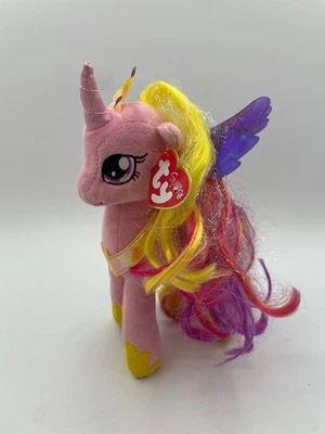 Novo Ty Sparkle Princess Cadence My Little Pony Pelúcia de Bicho de Pelúcia Rosa 2016 - Imagem 1 de 4