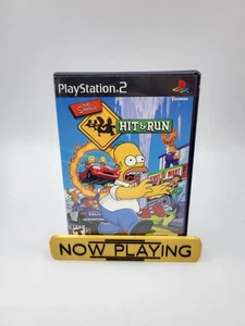 The Simpsons Hit & Run (PS2 Black Label) Nur Original Hülle Ohne Spiel - Bild 1 von 4